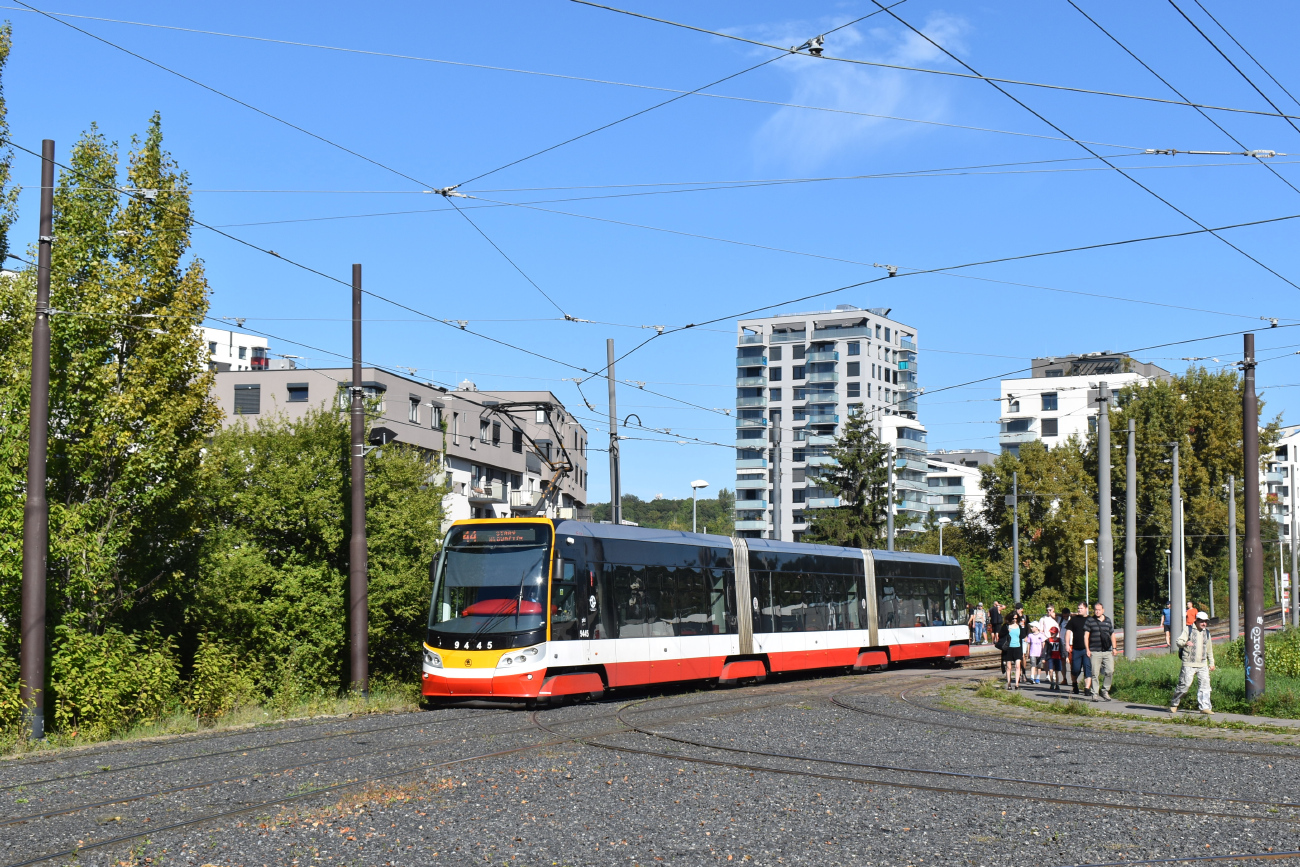 Прага, Škoda 15T7 ForCity Alfa Praha № 9445; Прага — 150 лет городскому транспорту в Праге