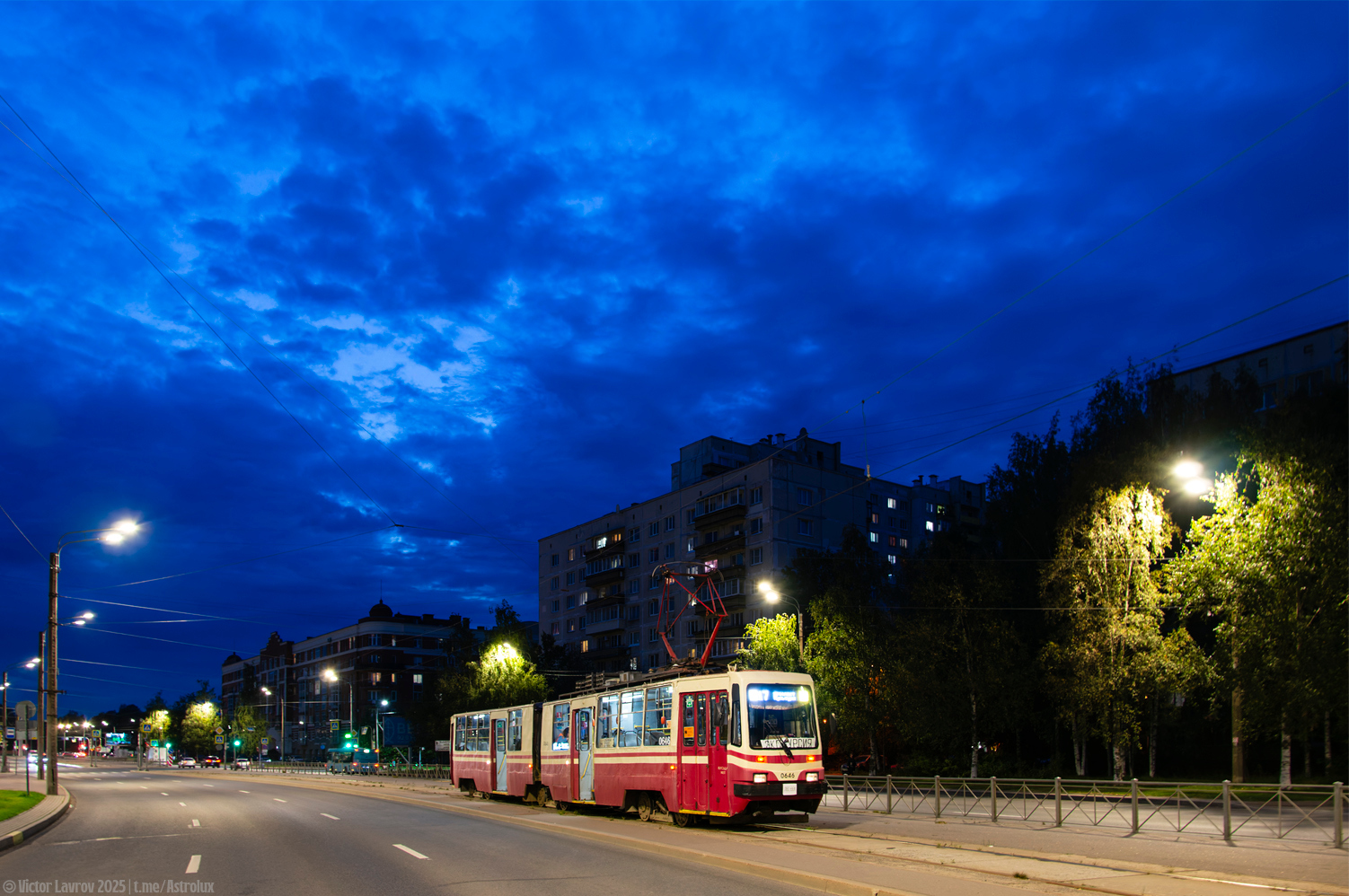 Санкт-Петербург, ЛВС-86К № 0646; Санкт-Петербург — Заказная поездка на вагоне ЛВС-86К № 0646 — 14.09.2025