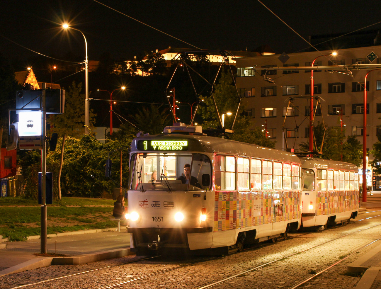 Brno, Tatra T3G nr. 1651