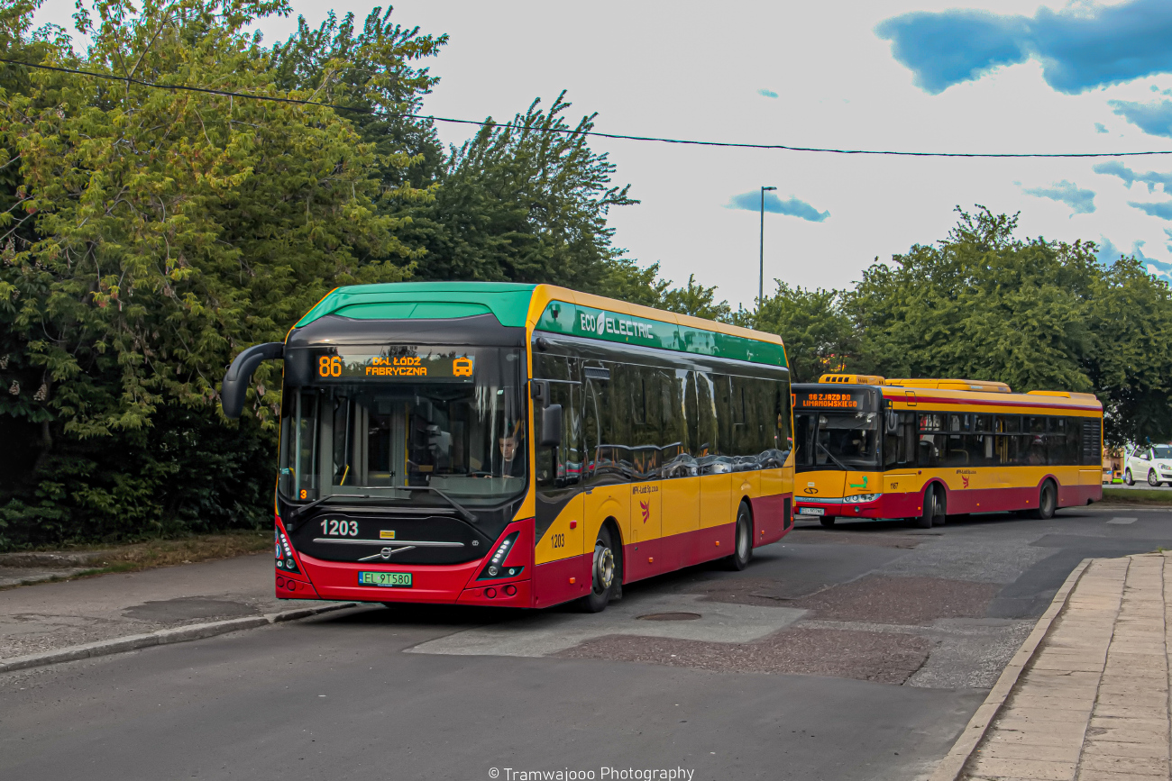 Lodz, Volvo 7900E Nr. 1203