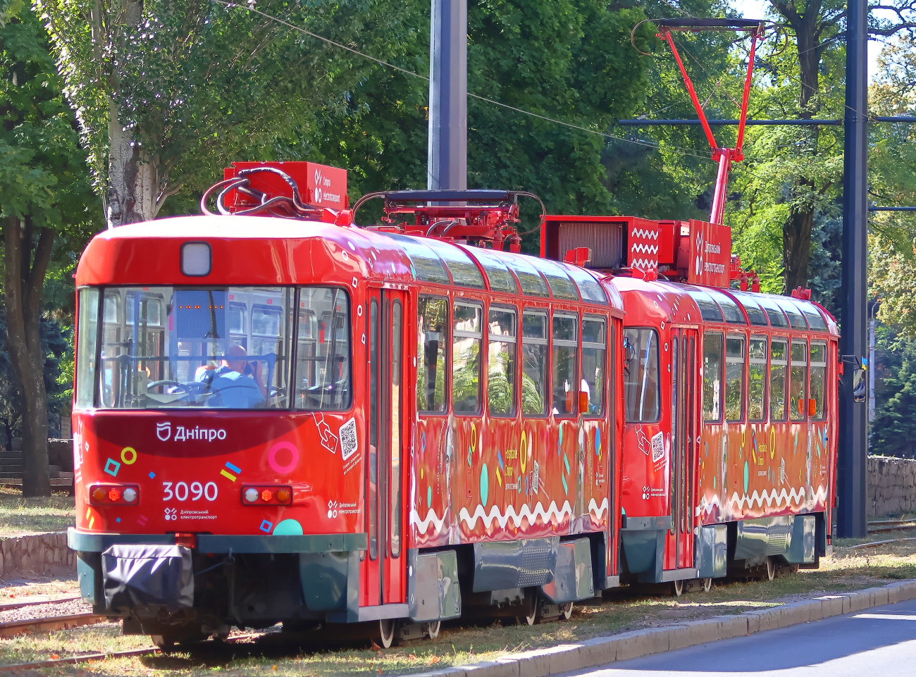 Днепр, Tatra T4D-M1 № 3090