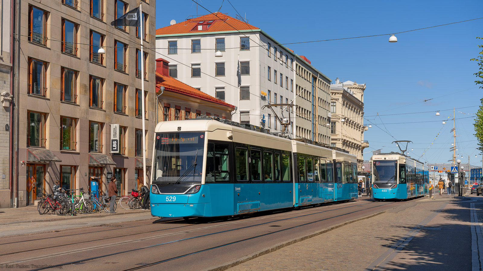 Gothenburg, Alstom M33A Flexity Göteborg № 529