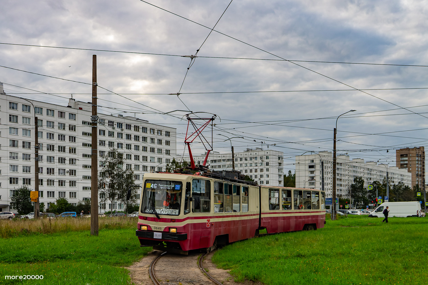 Санкт-Петербург, ЛВС-86К № 0646; Санкт-Петербург — Заказная поездка на вагоне ЛВС-86К № 0646 — 14.09.2025