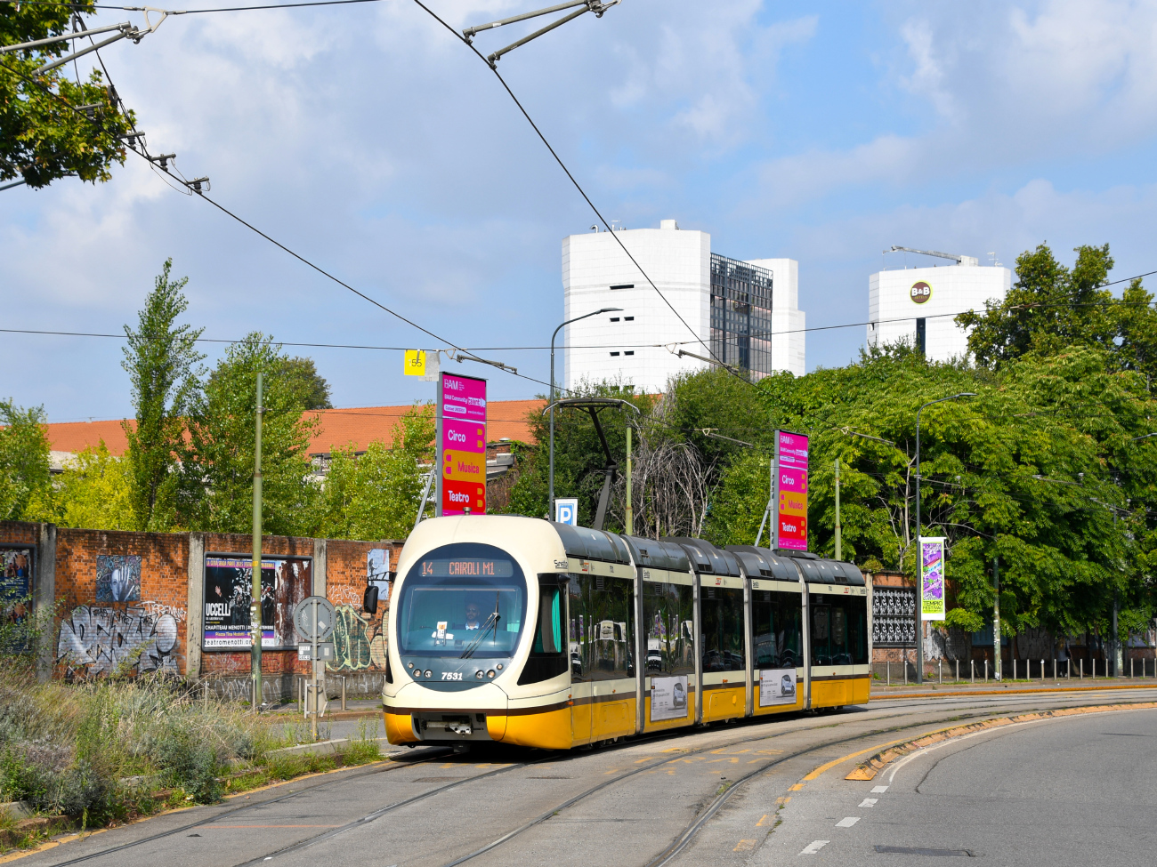 Милан, AnsaldoBreda Sirio № 7531