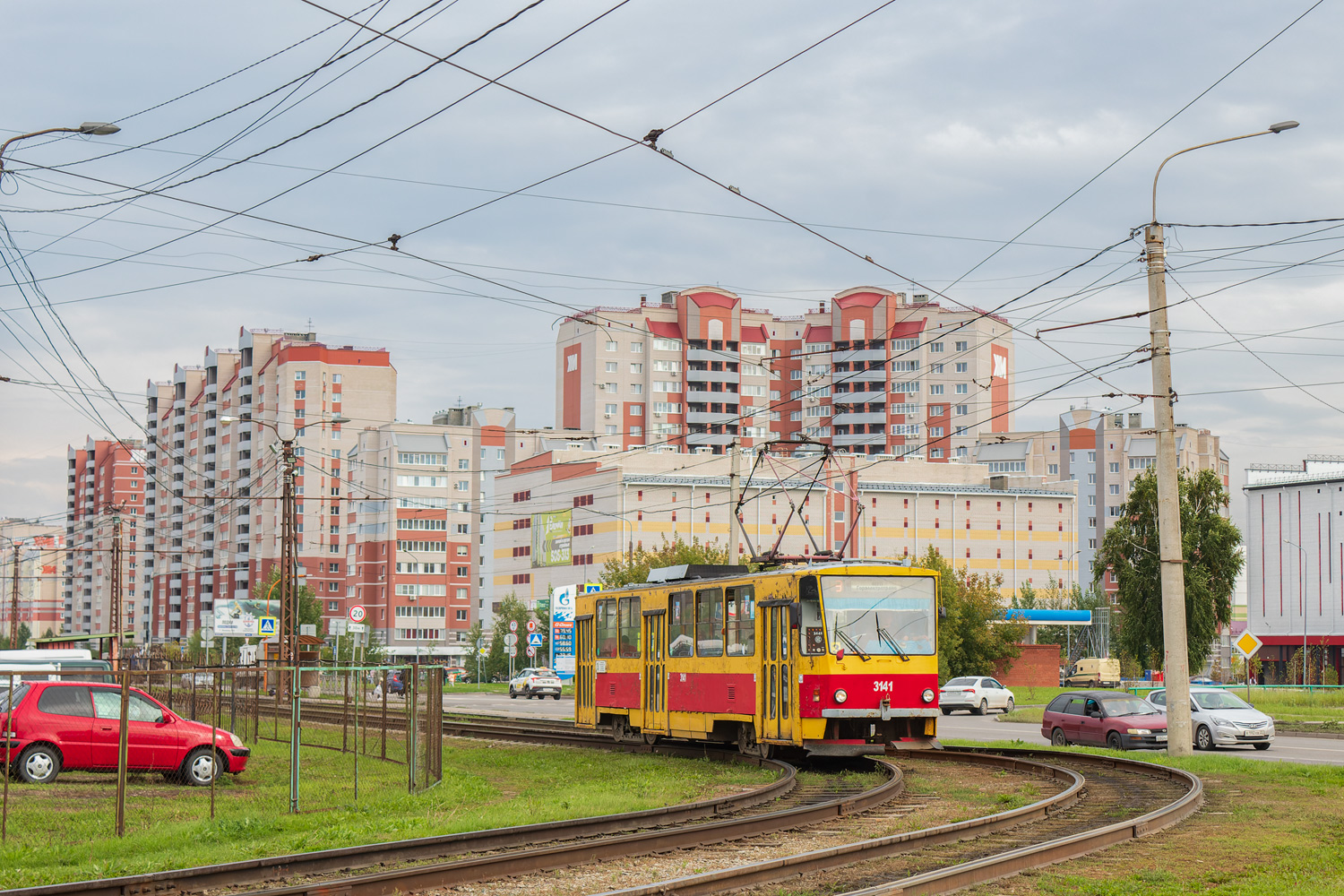 Барнаул, Tatra T6B5SU № 3141