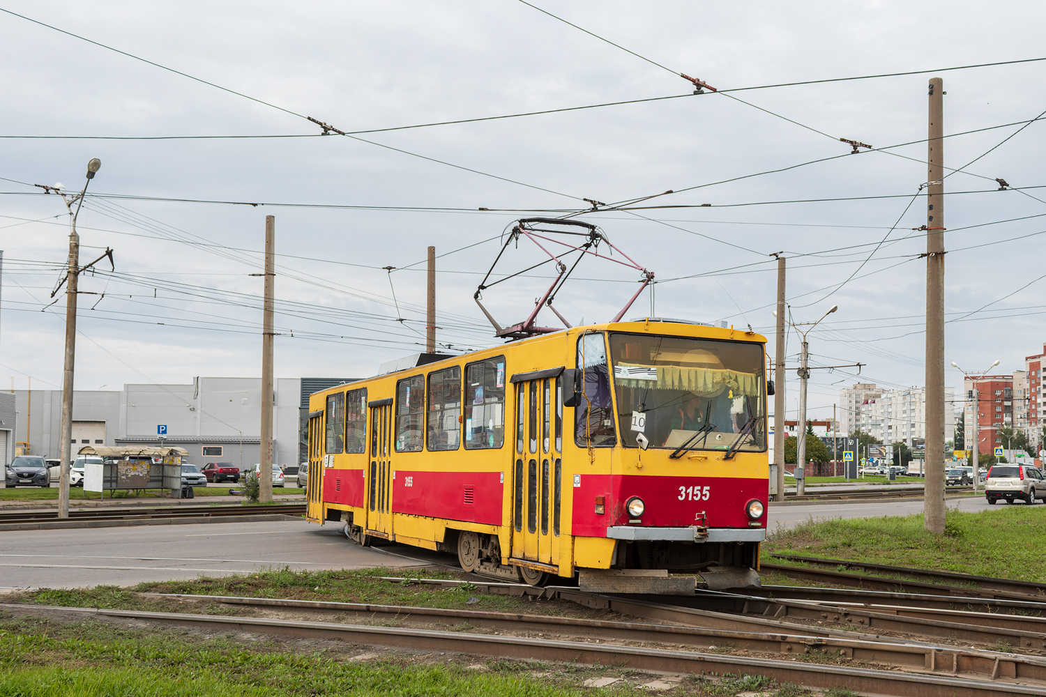 Барнаул, Tatra T6B5SU № 3155