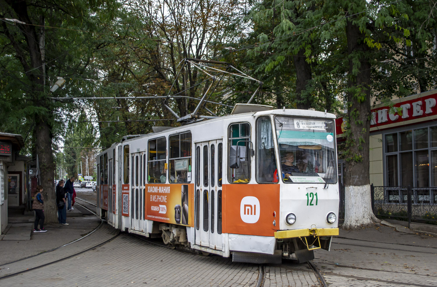 Пятигорск, Tatra KT4SU № 121