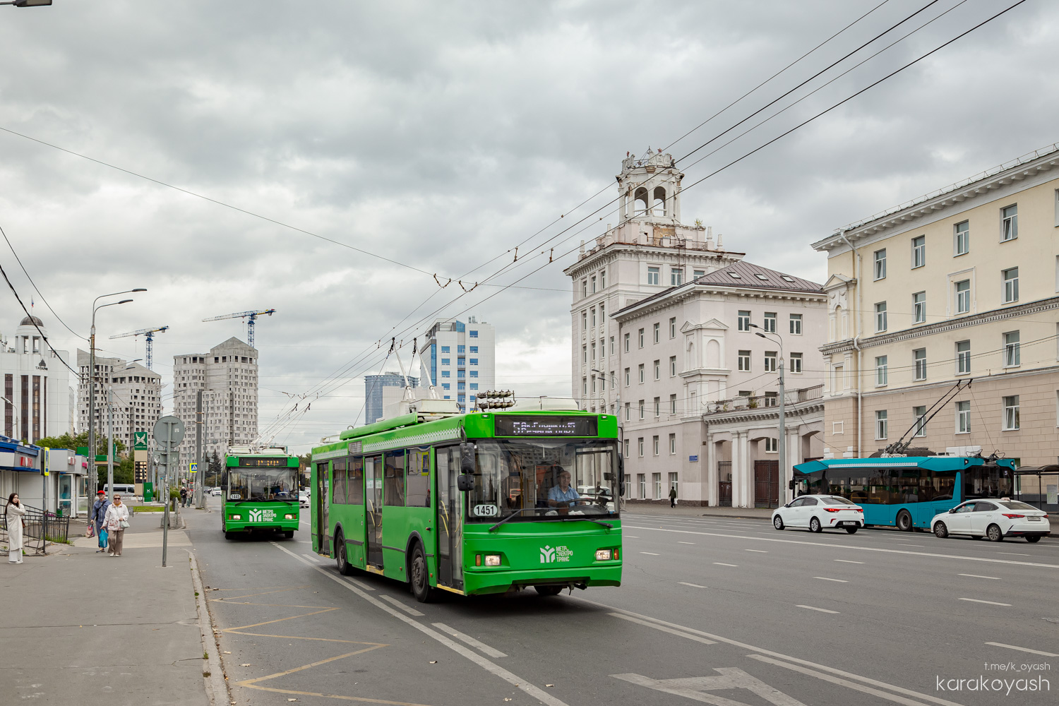 Казань, Тролза-5275.03 «Оптима» № 1451