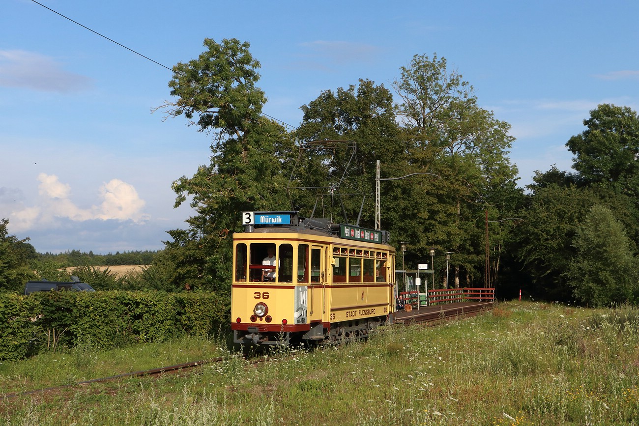 Skjoldenæsholm, HaWa 2-axle motor car nr. 36