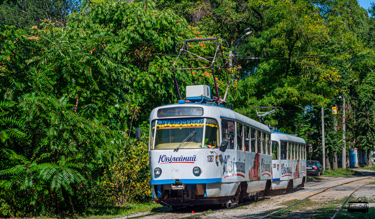 Днепр, Tatra T3DC1 № 1387
