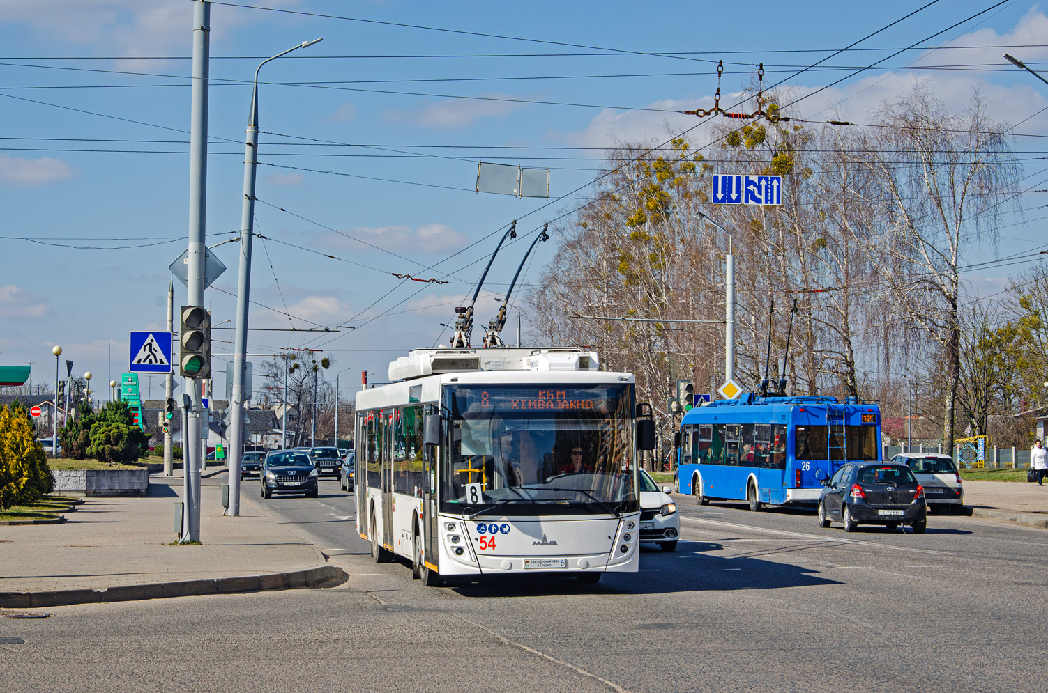 Hrodna, MAZ-203T20 č. 54 Hrodna, MAZ-203T20 č. 54