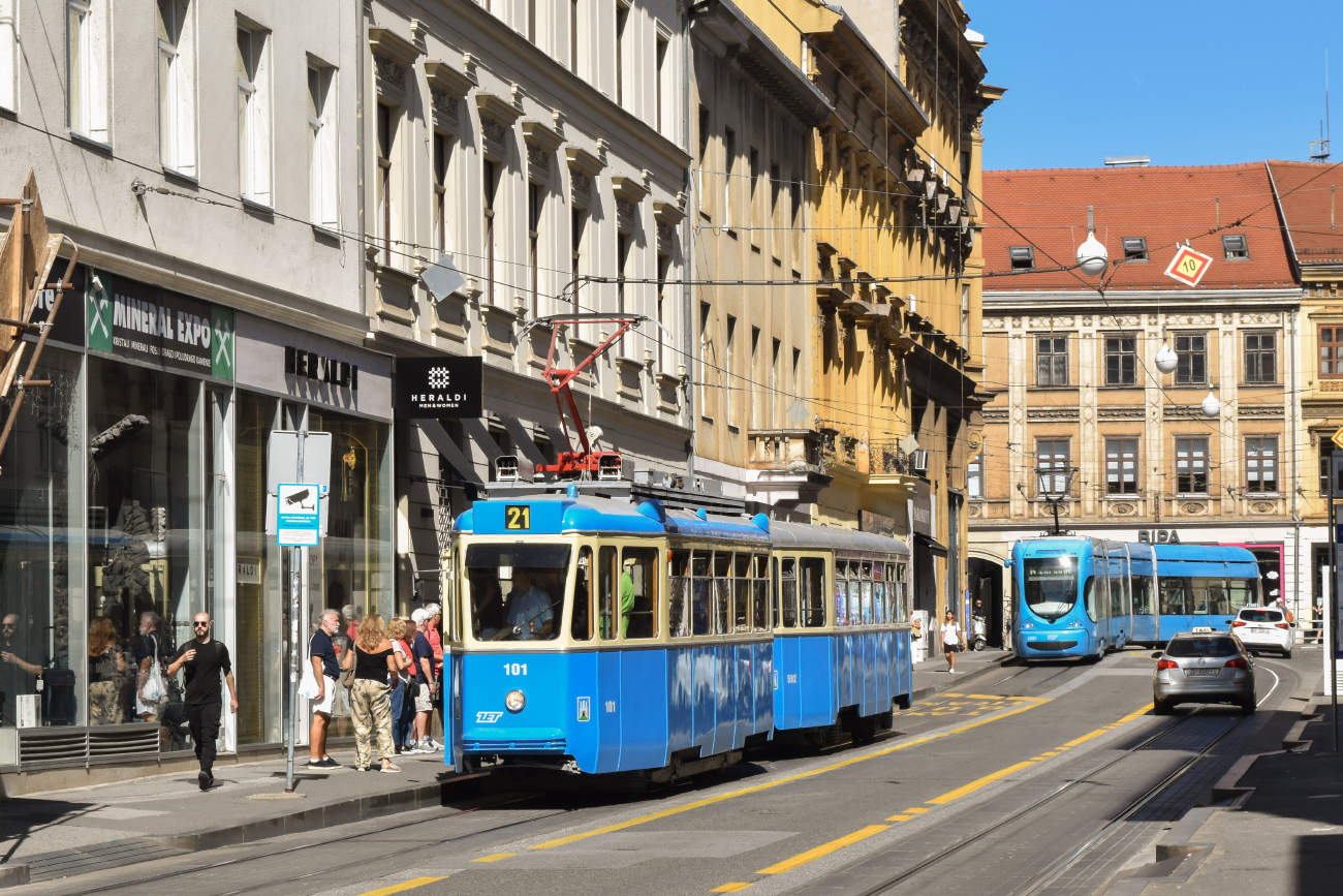Загреб, ZET TMK 101 № 101