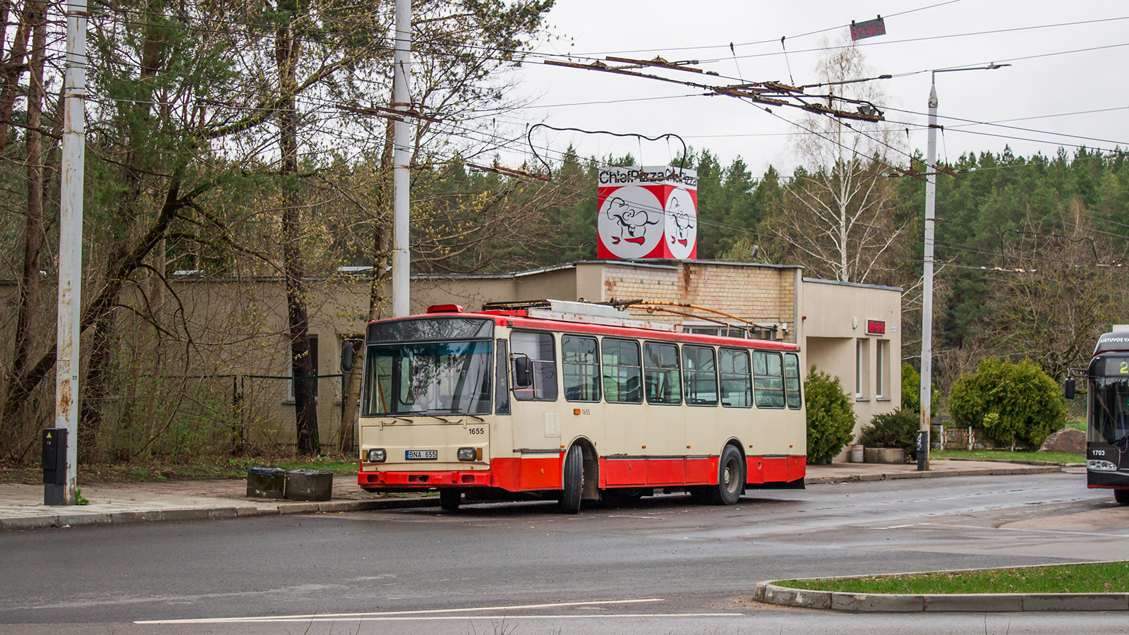 Вильнюс, Škoda 14Tr17/6M № 1655