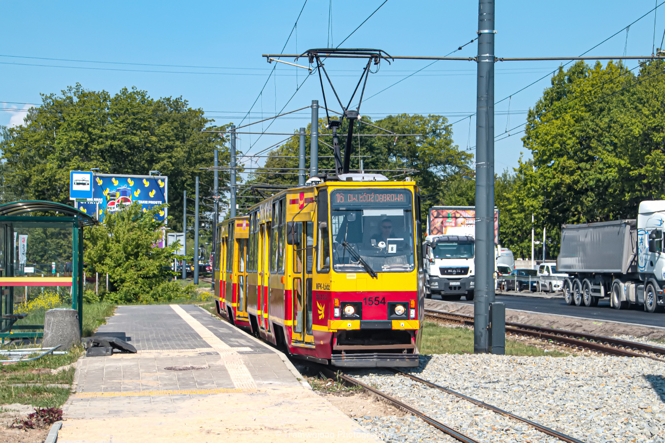 Лодзь, Konstal 805Na № 1554