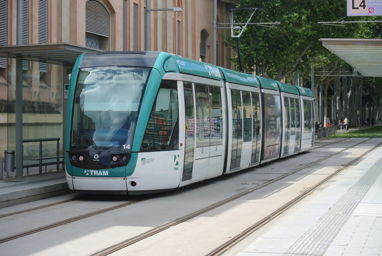 Барселона, Alstom Citadis 302 № 14
