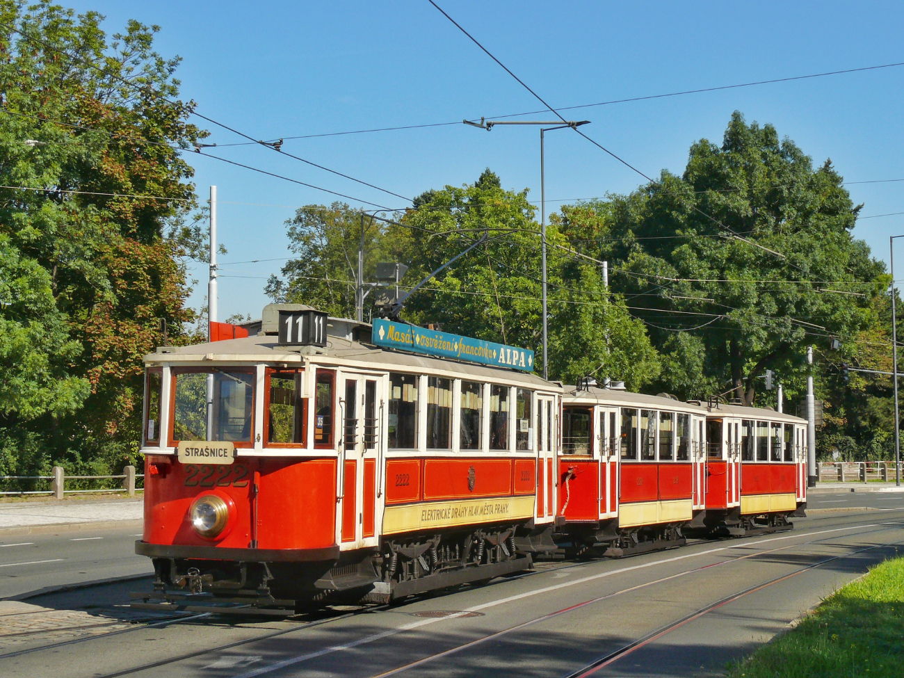 Prague, Ringhoffer DSM N°. 2222; Prague — 150th anniversary of Prague's urban transport