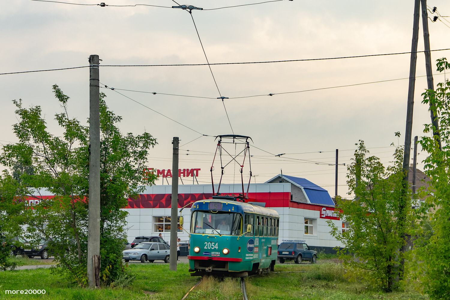 Izhevsk, Tatra T3SU mod. Izhevsk # 2054 Izhevsk, Tatra T3SU mod. Izhevsk # 2054
