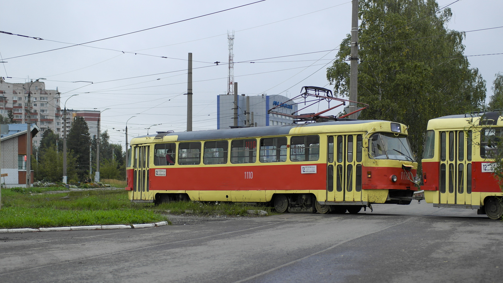 Izsevszk, Tatra T3SU (2-door) — 1110
