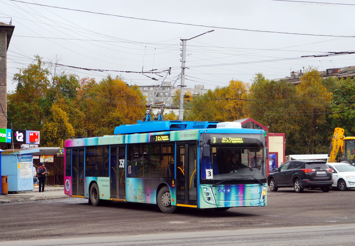 Мурманск, МАЗ-203Т20 № 350 Мурманск, МАЗ-203Т20 № 350