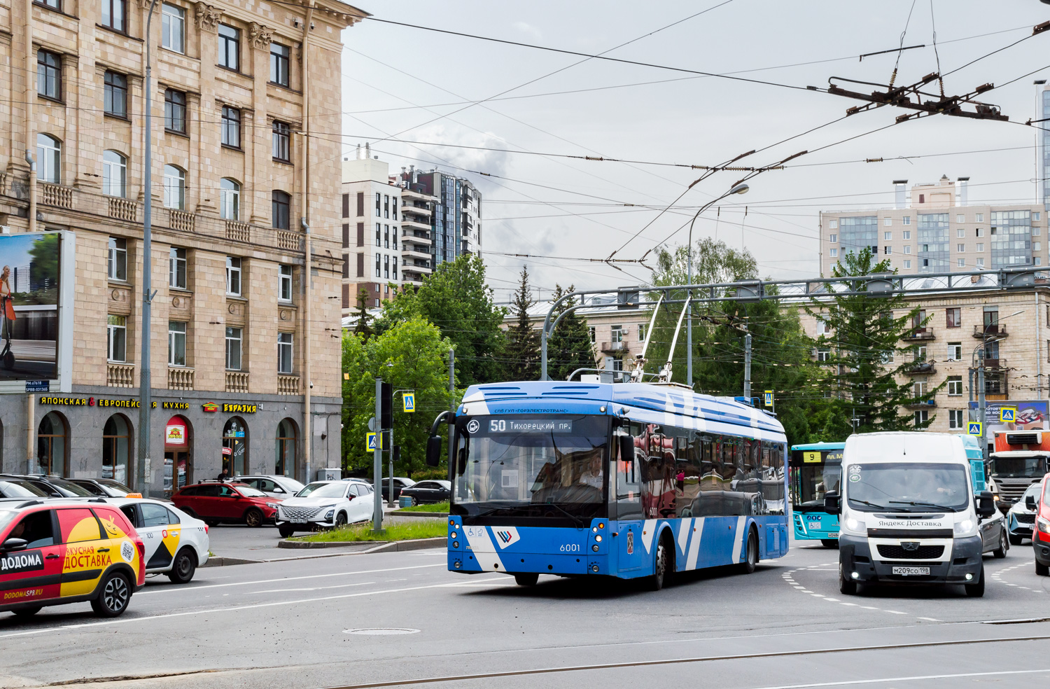 Санкт-Петербург, Тролза-5265.02 «Мегаполис» № 6001