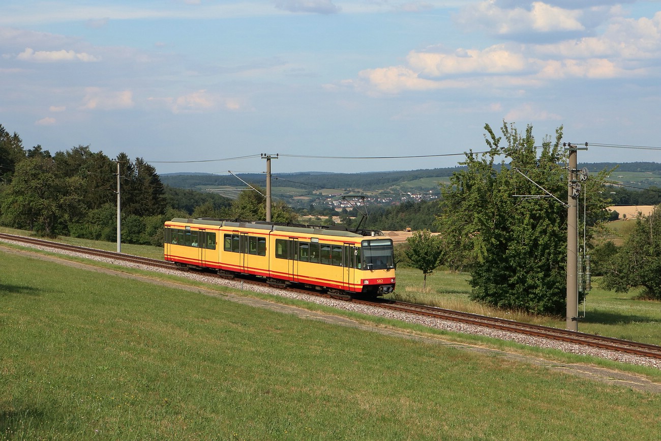 Карлсруэ, Duewag GT8-80C № 582
