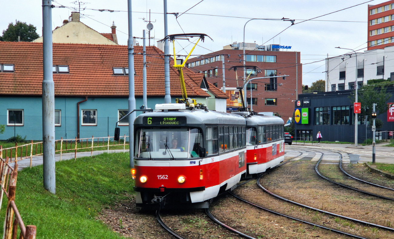 Брно, Tatra T3R.EV № 1562