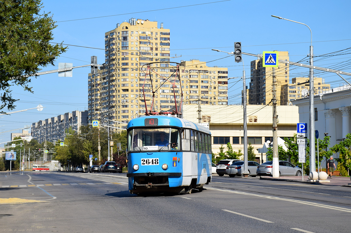 Волгоград, Tatra T3SU (двухдверная) № 2648