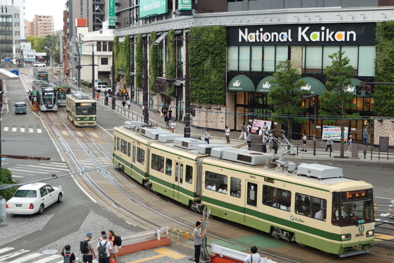 Хиросима, Green Liner Hiroshima series 3800 № 3809