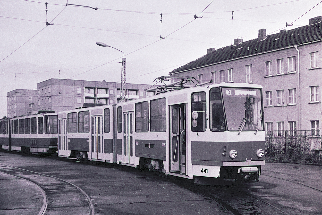 Эрфурт, Tatra KT4D № 441; Эрфурт — Старые фотографии
