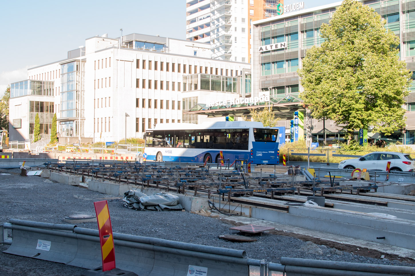 Тампере — Строительство трамвайной сети