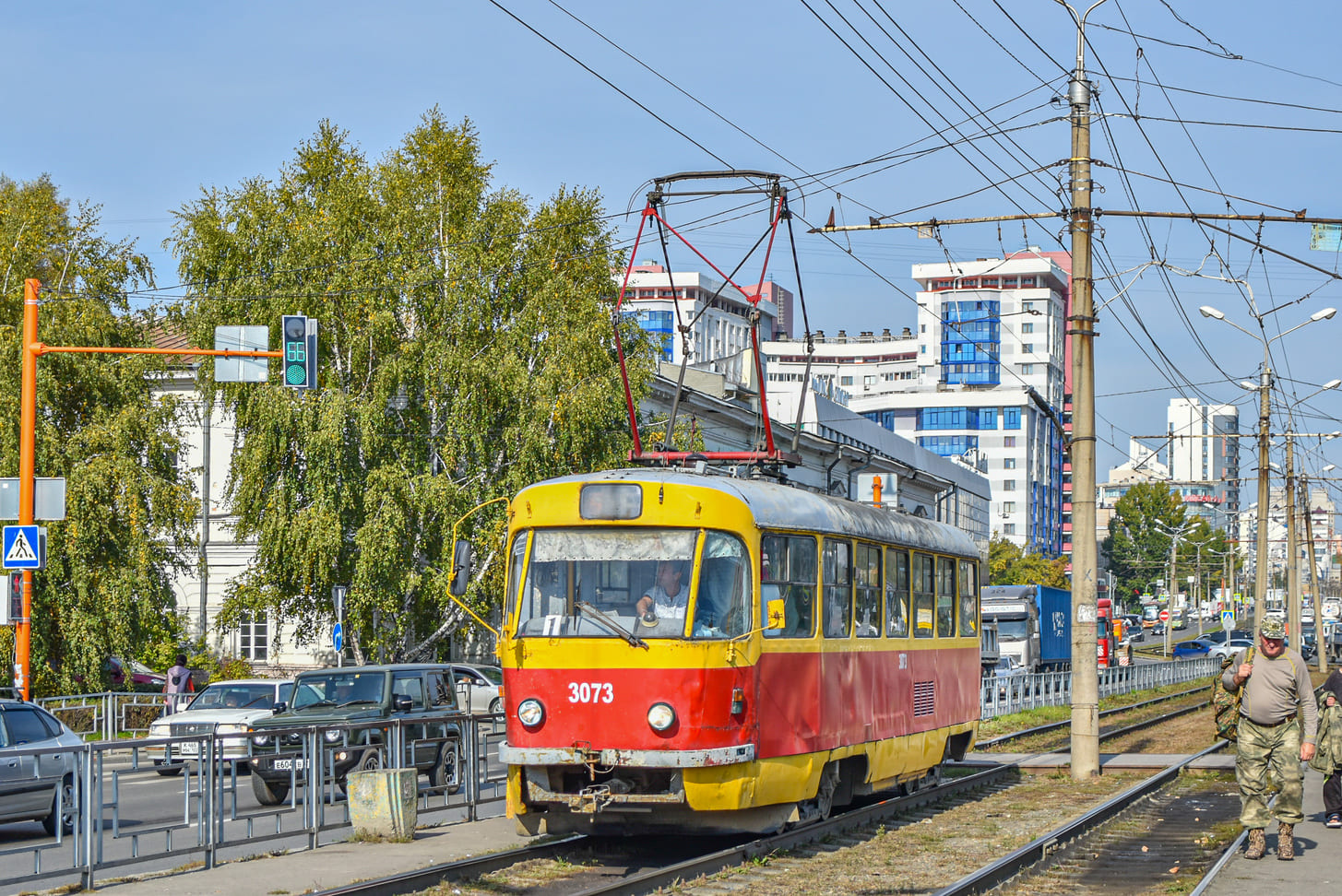 Барнаул, Tatra T3SU № 3073