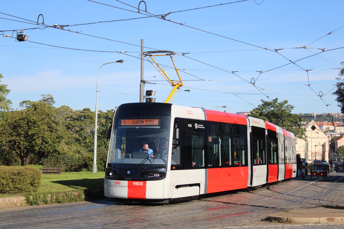 Прага, Škoda 52T ForCity Plus № 9505 Прага, Škoda 52T ForCity Plus № 9505
