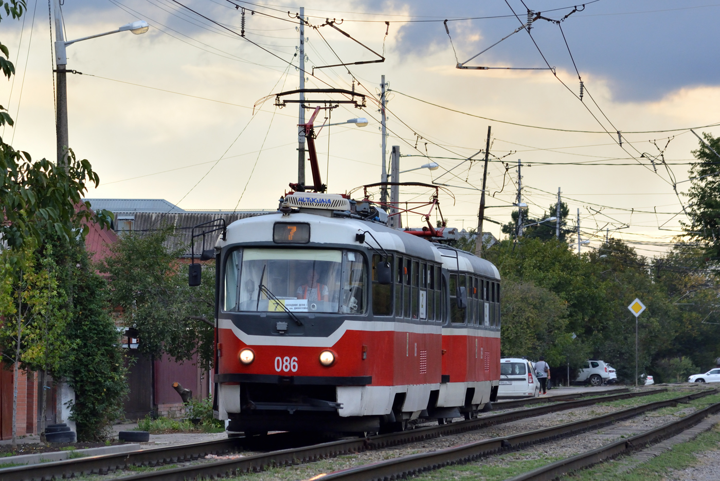 Краснодар, Tatra T3SU КВР ТМЗ № 086