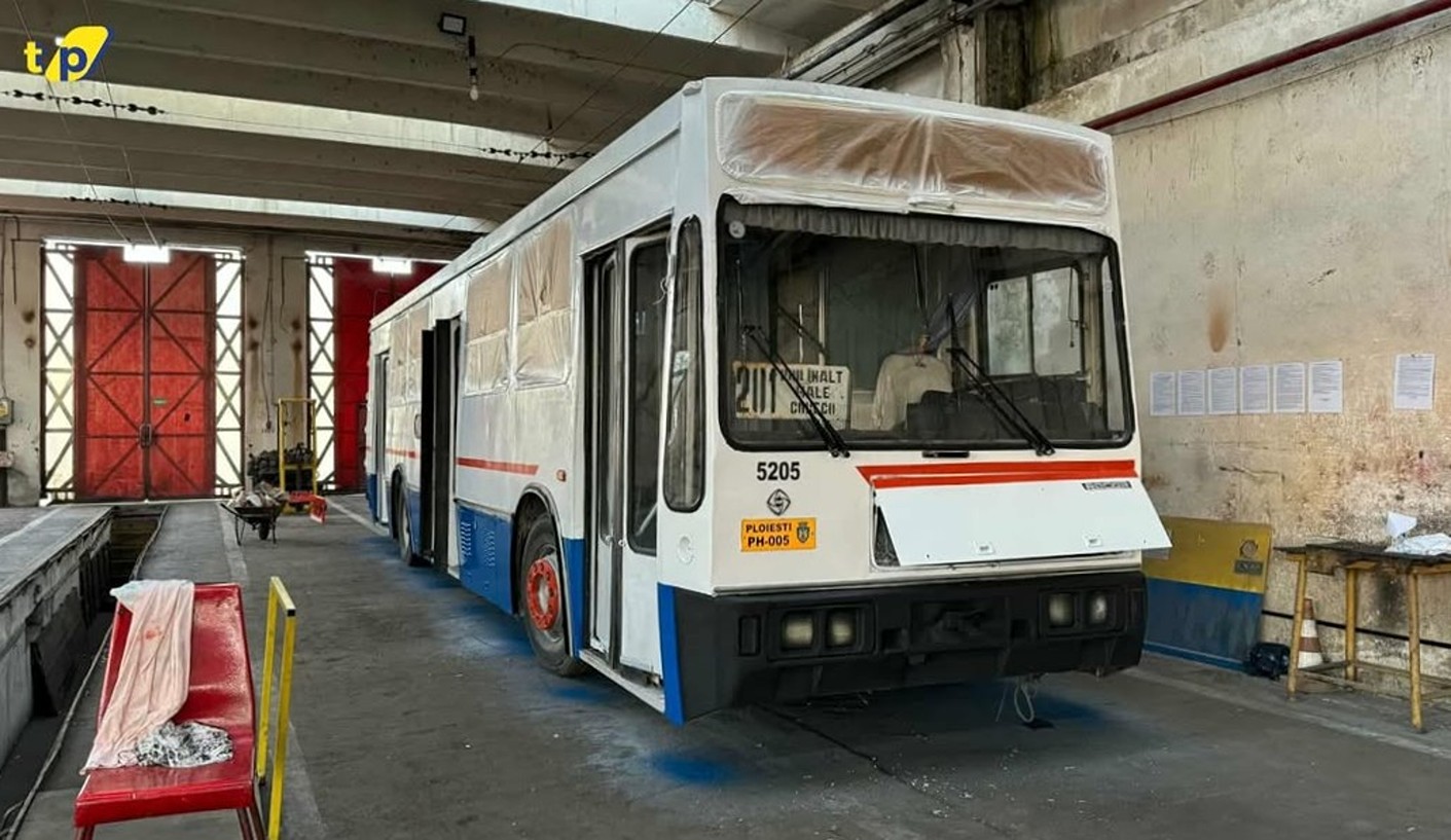 Плоешти, ROCAR E312 № 5205; Европейская неделя мобильности в Румынии