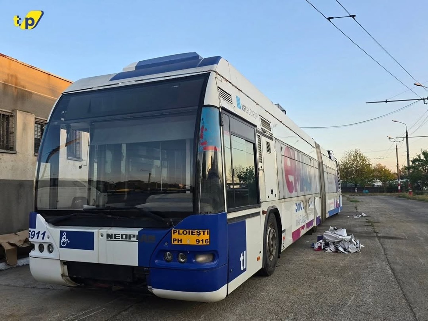 Плоешти, Neoplan 361 N6121 № 5911; Европейская неделя мобильности в Румынии