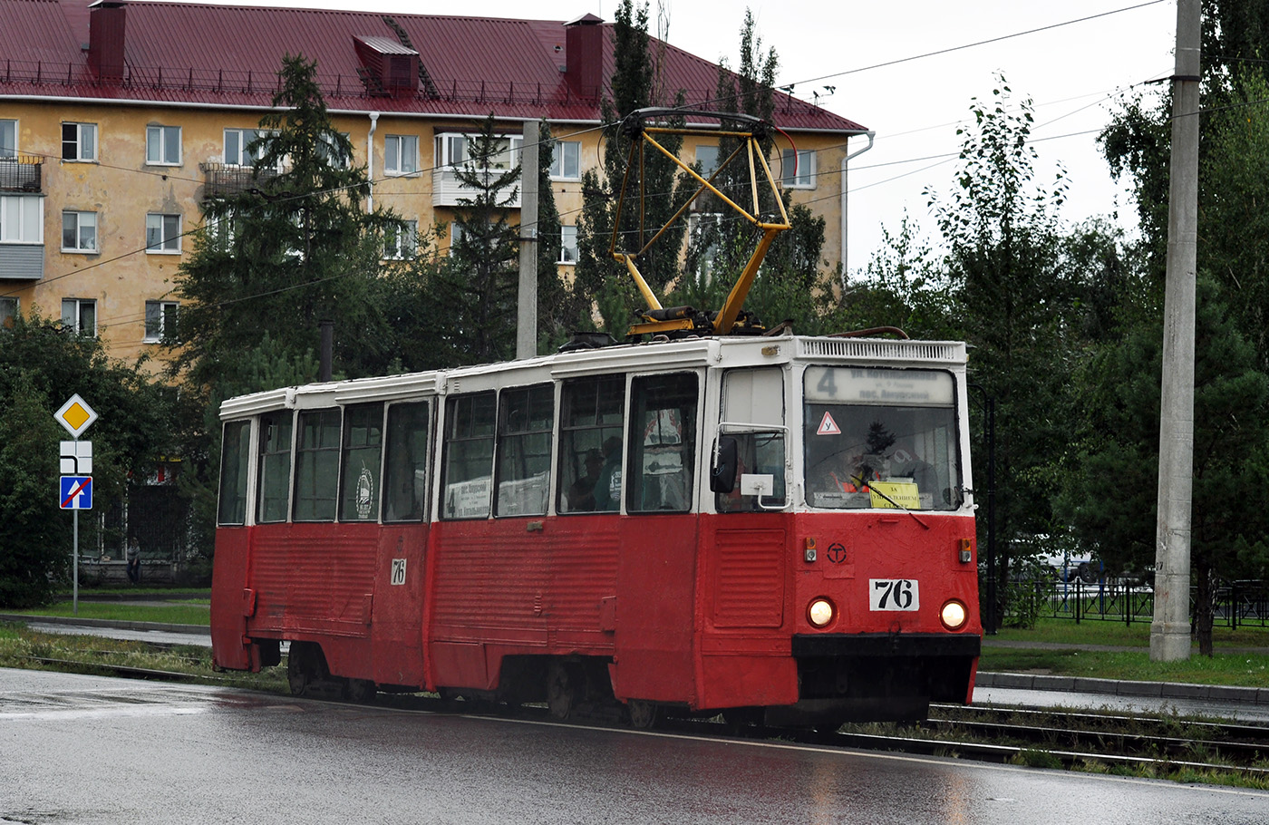 Омськ, 71-605 (КТМ-5М3) № 76