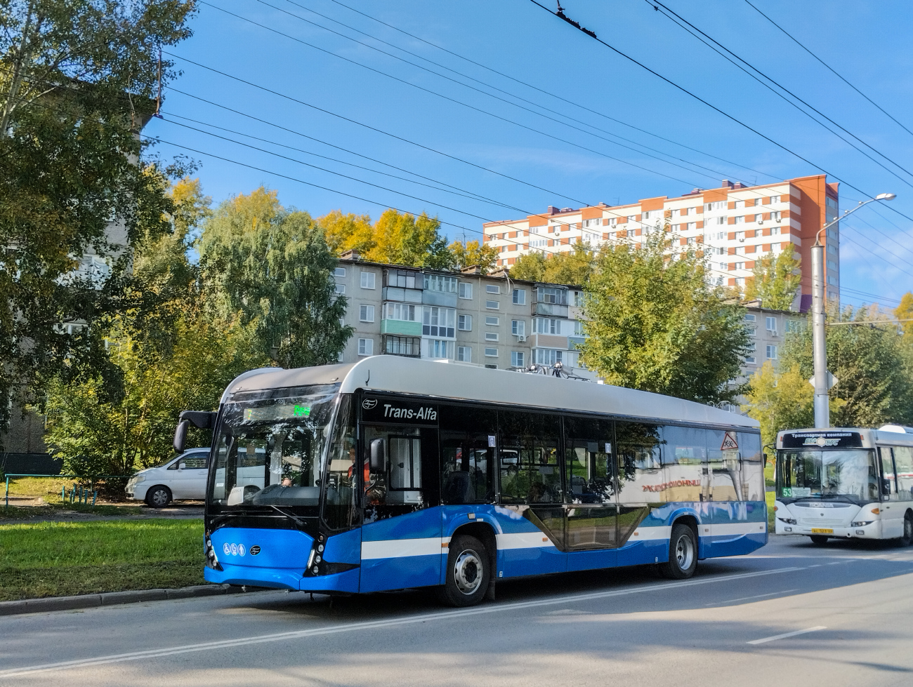 Барнаул — Новый подвижной состав