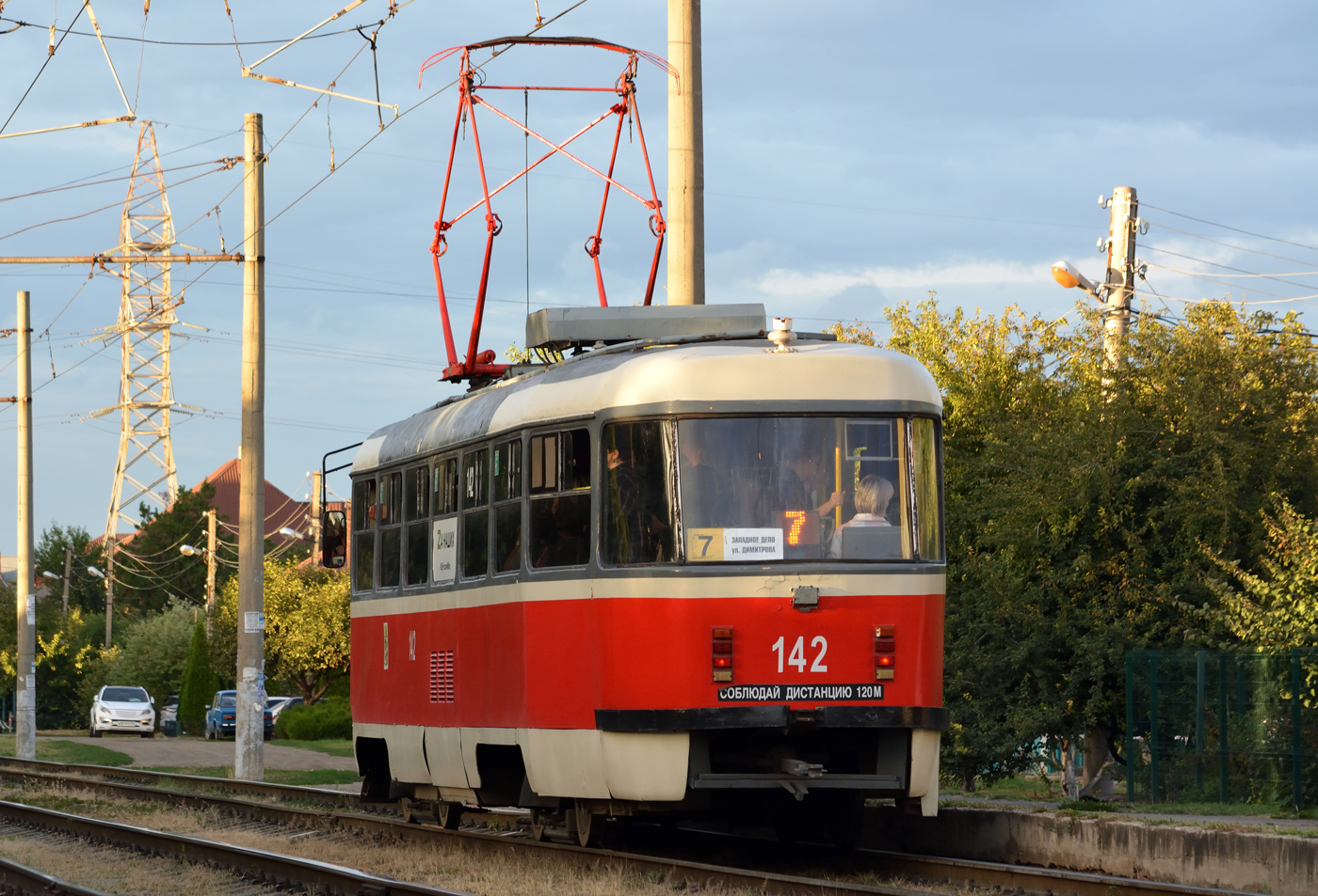 Краснодар, Tatra T3SU КВР МРПС № 142