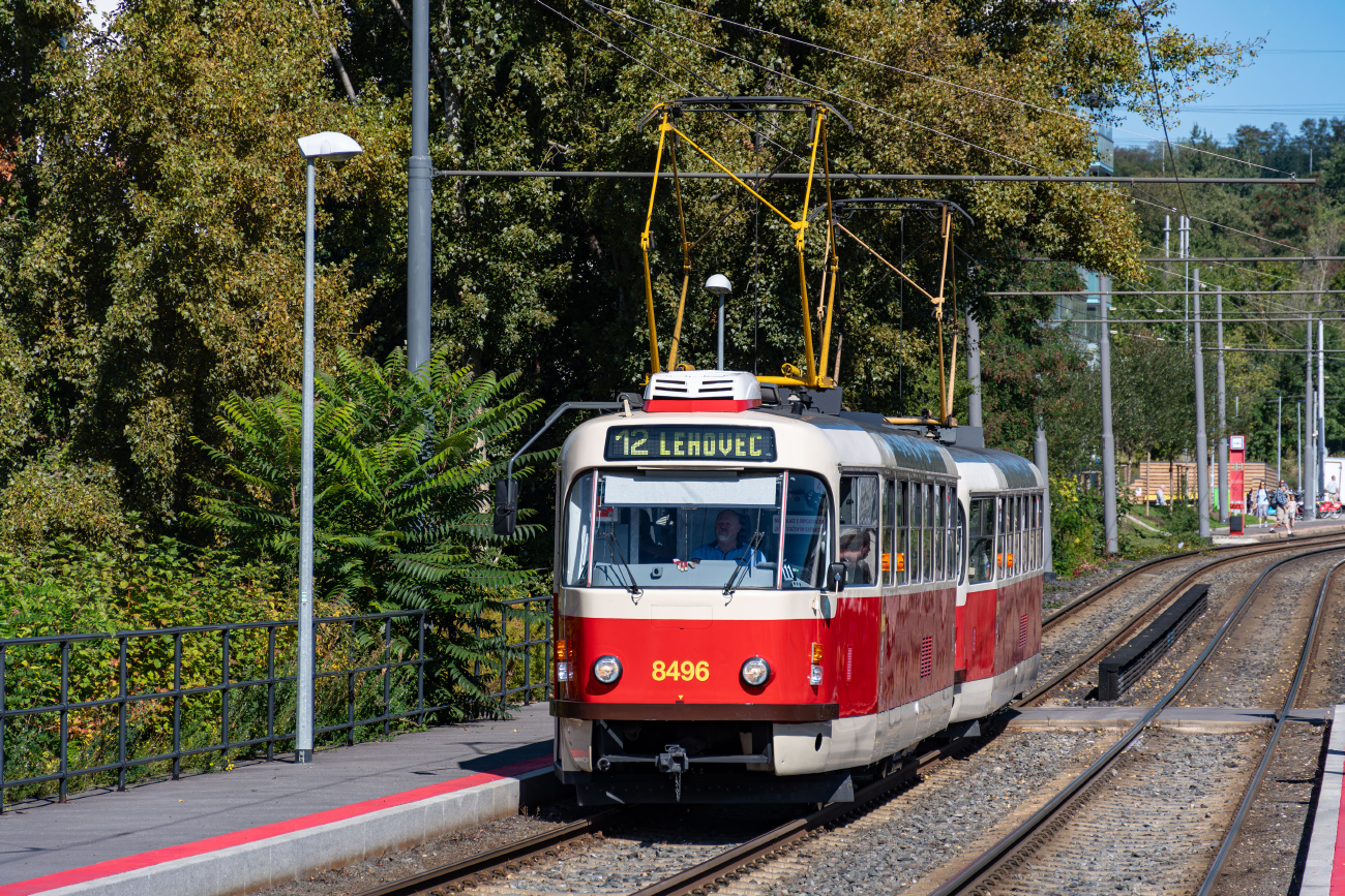Прага, Tatra T3R.P № 8496