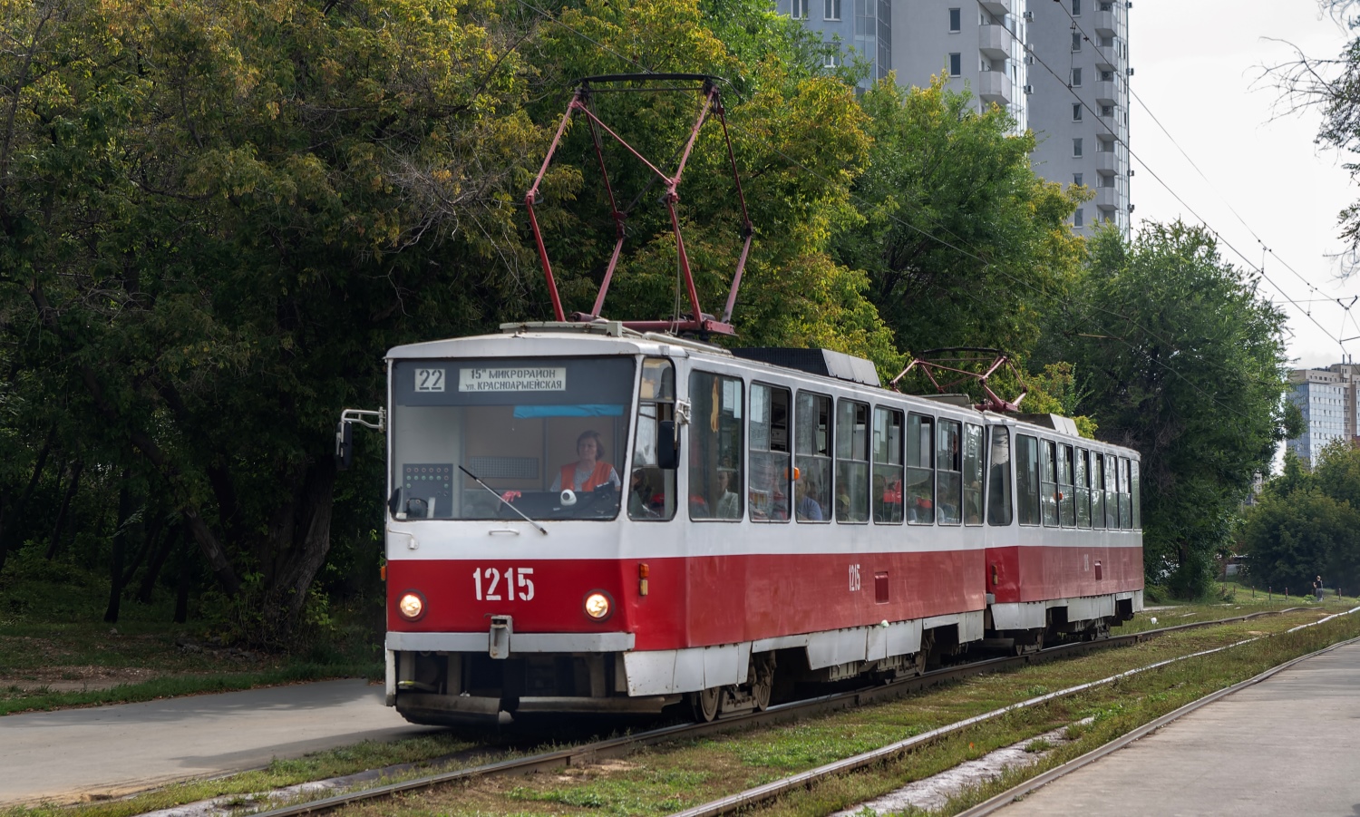 Самара, Tatra T6B5SU № 1215