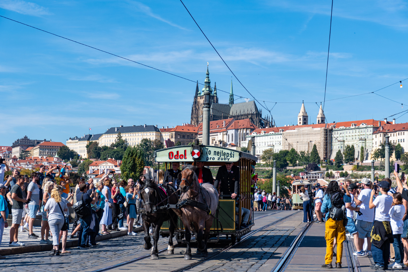 Прага, Конка Ringhoffer № 90; Прага — 150 лет городскому транспорту в Праге