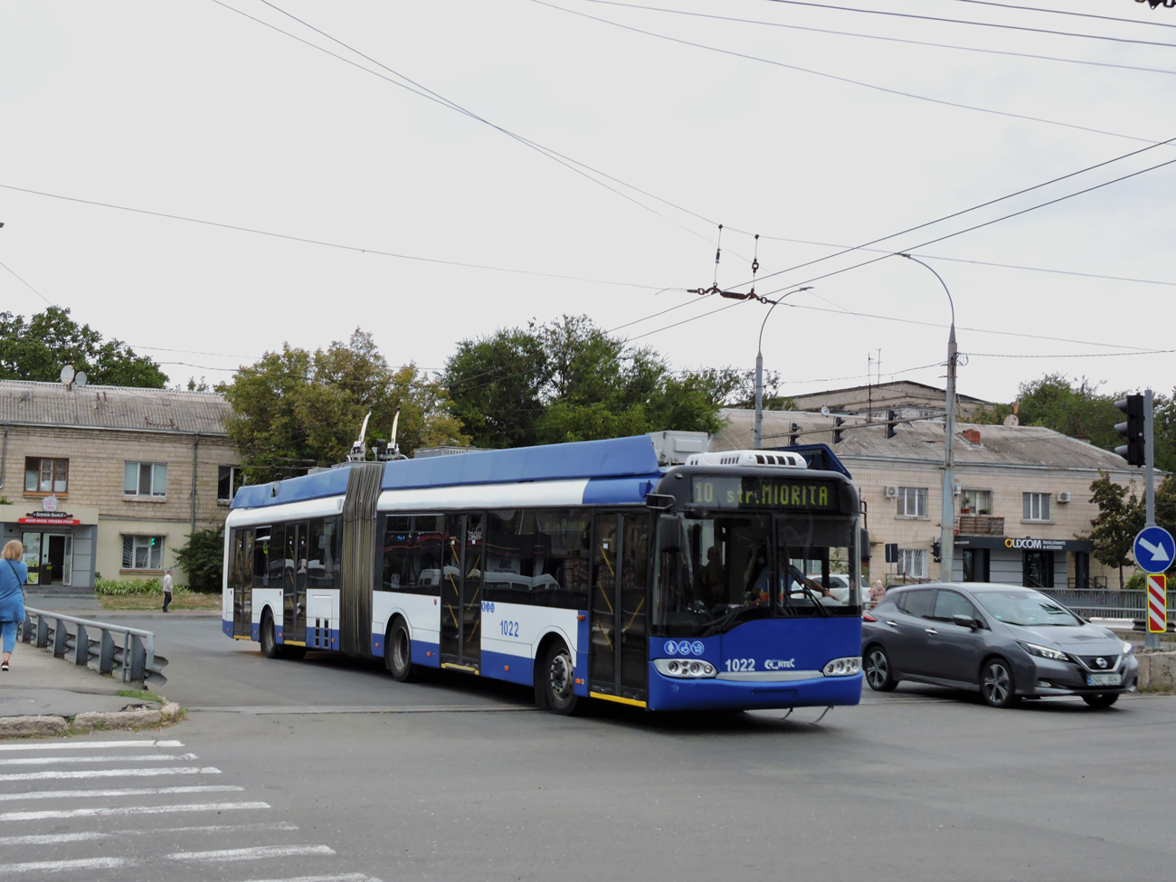 Кишинёв, Solaris Trollino II 18 Ganz № 1022