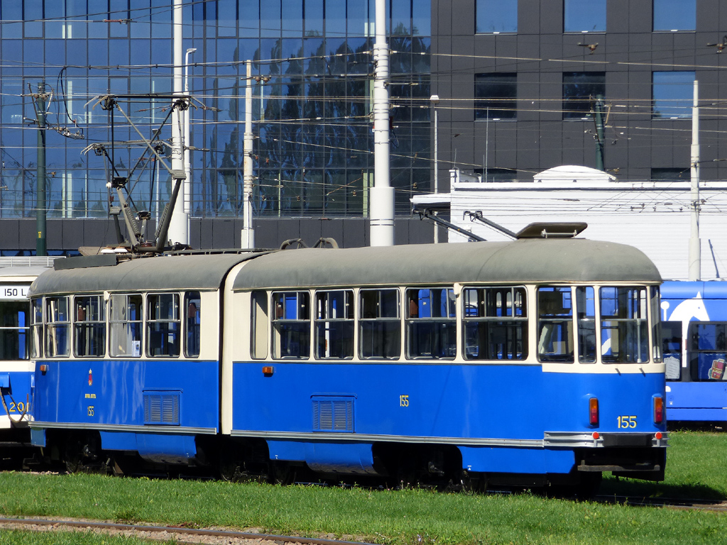 Краков, Konstal 102NaD № 155; Краков — 150 лет городскому транспорту Краков, Konstal 102NaD № 155; Краков — 150 лет городскому транспорту