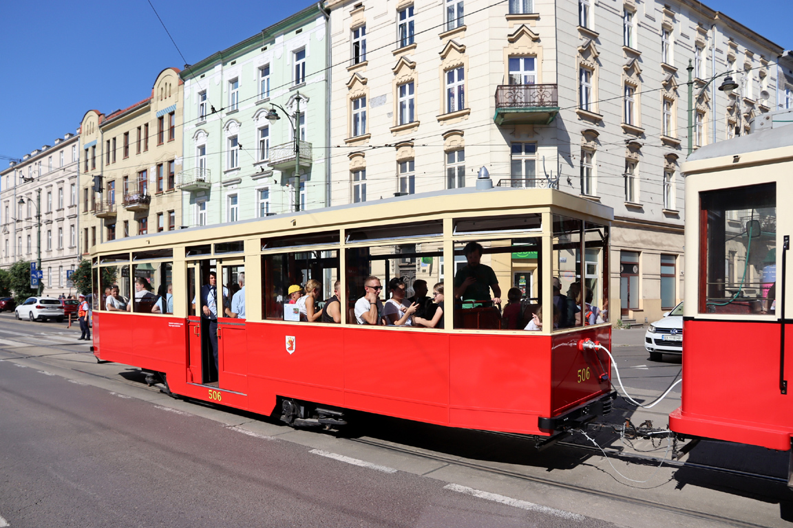 Краков, MPK/Wismar S2D № 506; Краков — 150 лет городскому транспорту
