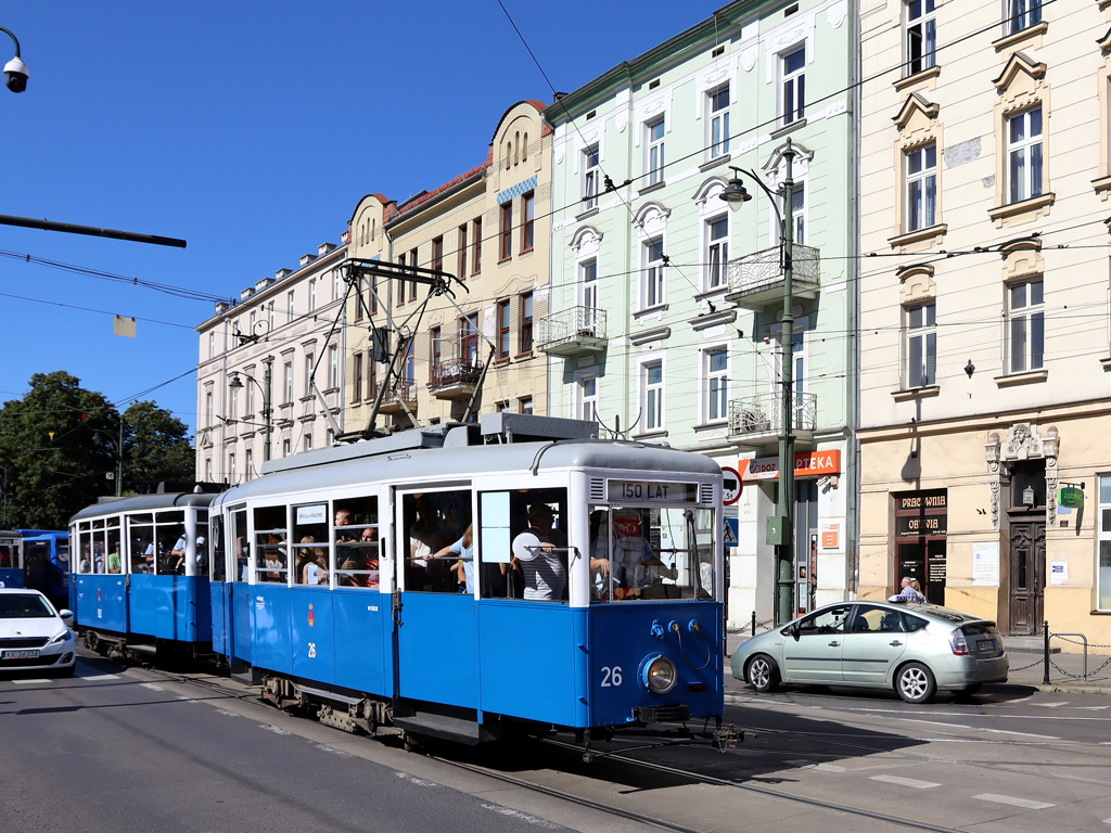 Краков, Konstal N № 26; Краков — 150 лет городскому транспорту Краков, Konstal N № 26; Краков — 150 лет городскому транспорту