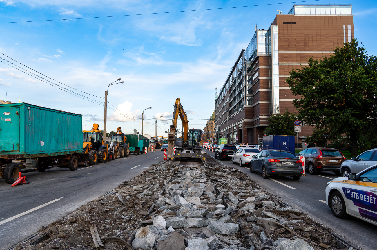 Санкт-Петербург — Демонтажи и закрытые линии