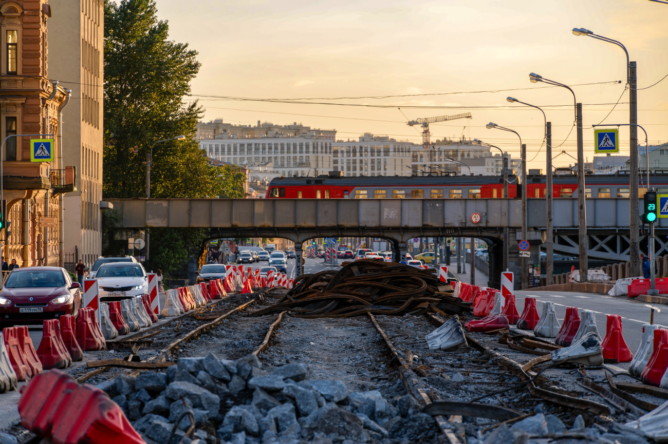 Sankt Petersburg — Dismantling and abandoned lines