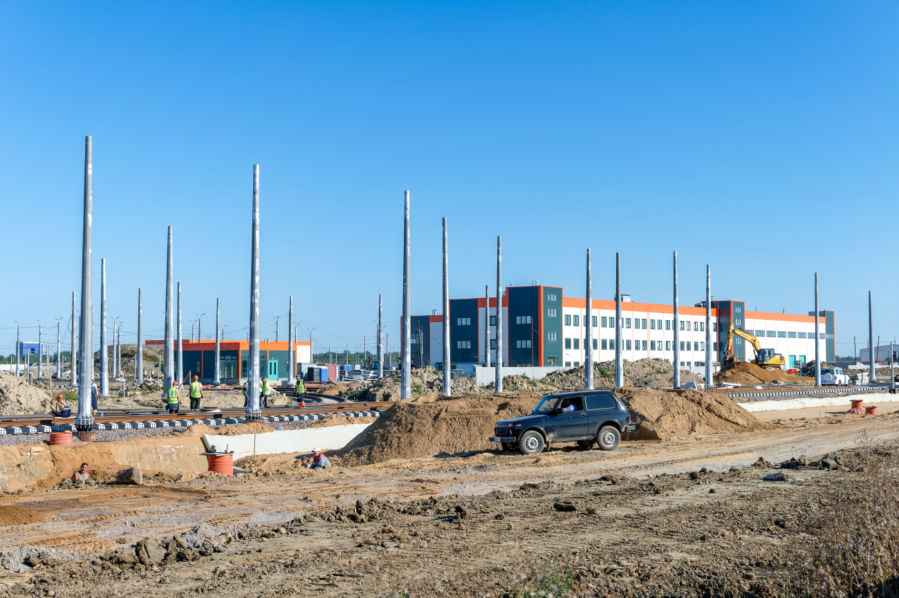 Sanktpēterburga — Construction of a tram system «Slavyanka»