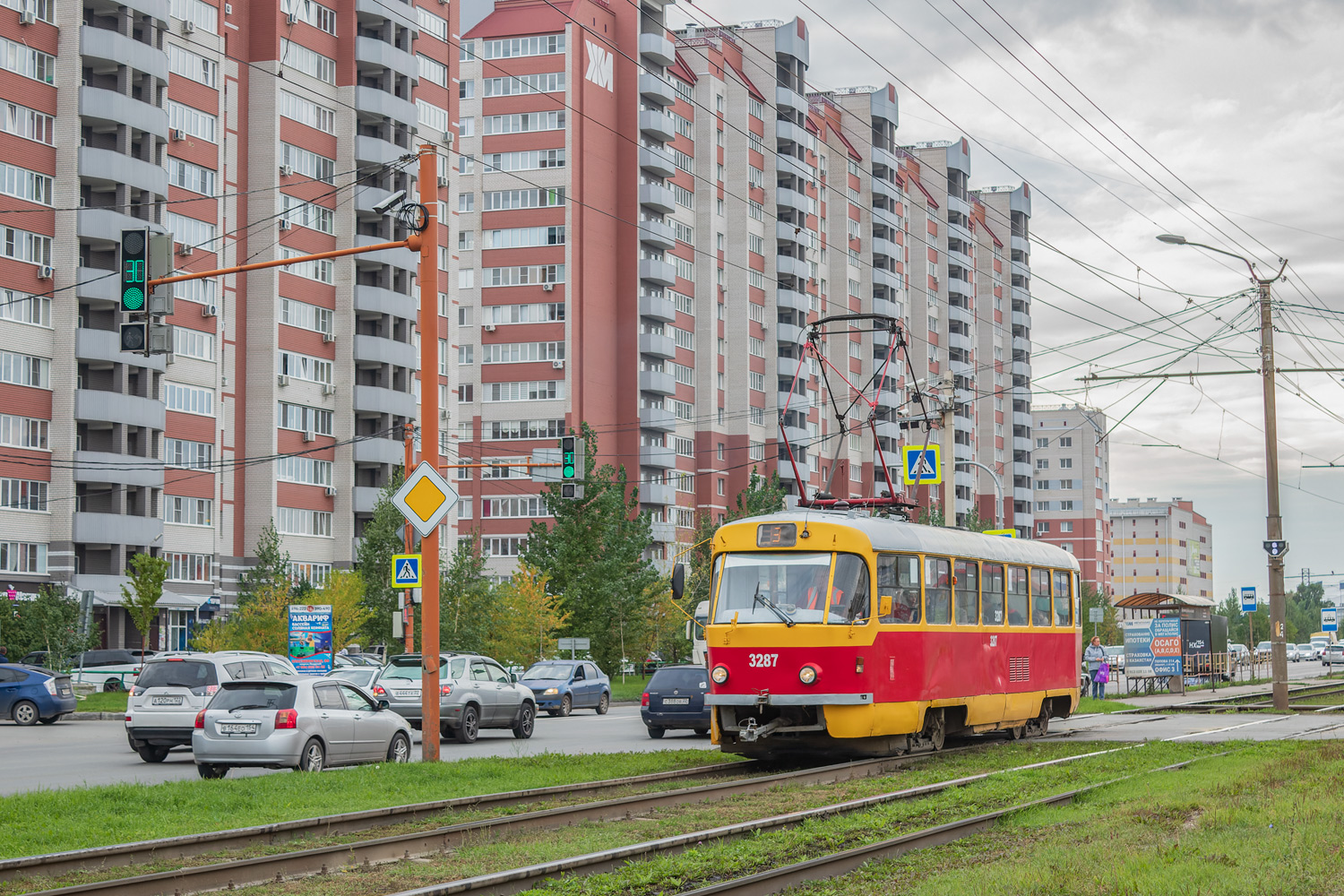 Барнаул, Tatra T3SU № 3287