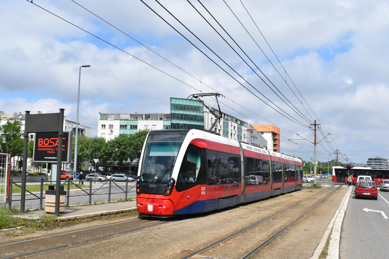 Белград, CAF Urbos 3 № 81524 (1524)